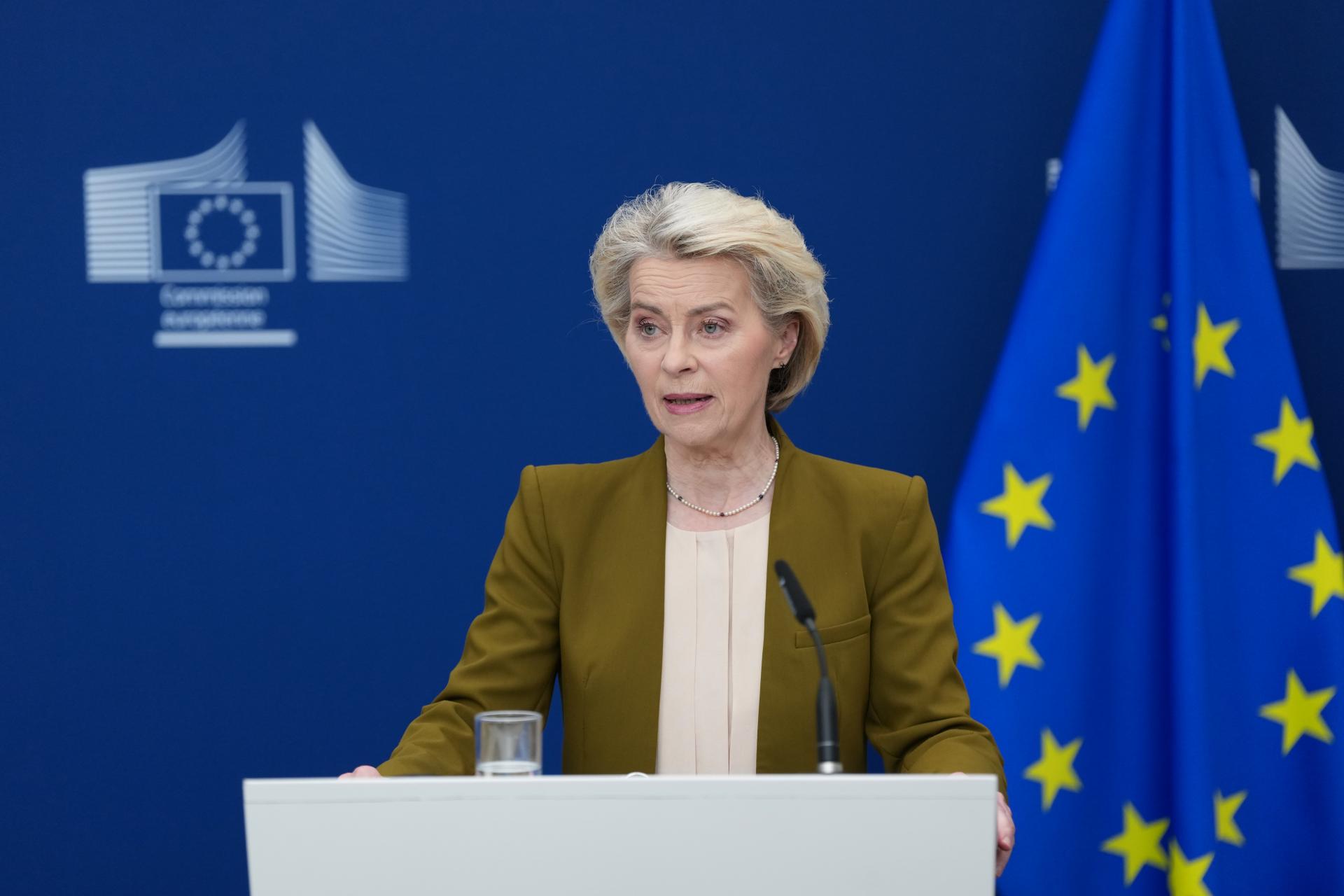 Von der Leyenov&aacute; označila roz&scaron;irovanie os&aacute;d na Z&aacute;padnom brehu za neprijateľn&eacute;, spom&iacute;na použ&iacute;vanie n&aacute;silia