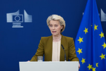 Predsedn&iacute;čka Eur&oacute;pskej komisie Ursula von der Leyenov&aacute;. FOTO: TASR/AP