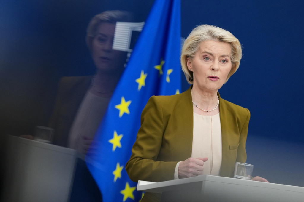 Predsedn&iacute;čka Eur&oacute;pskej komisie Ursula von der Leyenov&aacute;. FOTO: TASR/AP