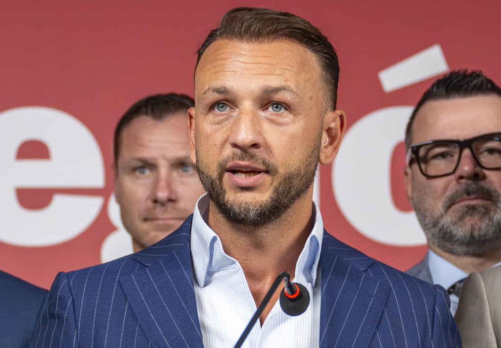 Predseda Hlas-SD a minister vn&uacute;tra SR Mat&uacute;&scaron; &Scaron;utaj E&scaron;tok. FOTO TASR