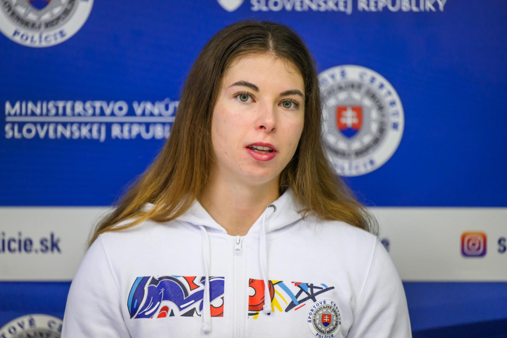 Slovensk&aacute; r&yacute;chlostn&aacute; kanoistka Bianka Sidov&aacute; FOTO: TASR
