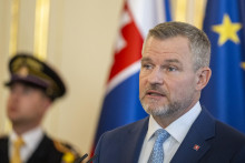 Na sn&iacute;mke Prezident Peter Pellegrini. FOTO: TASR/Martin Baumann