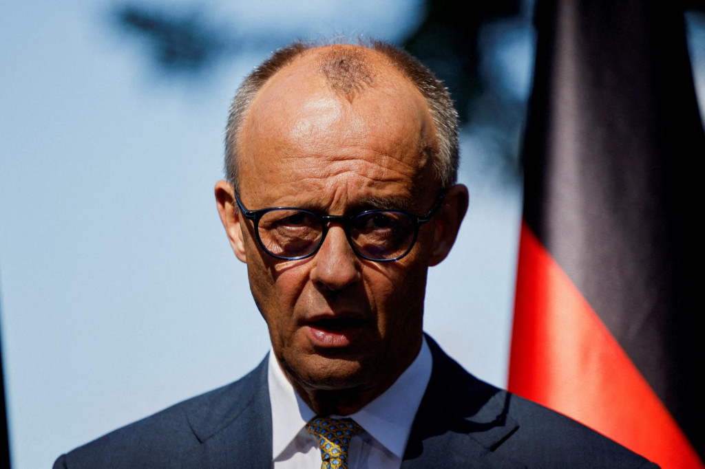 Nemeck&yacute; kancel&aacute;r Friedrich Merz. FOTO: REUTERS