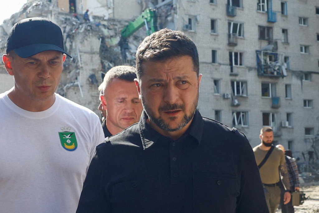 Ukrajinsk&yacute; prezident Volodymyr Zelenskyj. FOTO: REUTERS