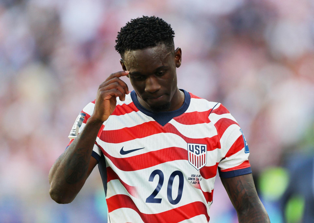 Americk&yacute; futbalista Folarin Balogun. FOTO: Reuters
