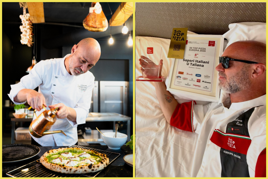 Bratislava m&aacute; &ocirc;smu najlep&scaron;iu pizzeriu v Eur&oacute;pe