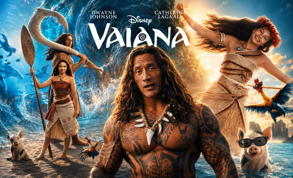 Dobrodružn&yacute; hran&yacute; film Vaiana pr&iacute;de do na&scaron;ich k&iacute;n už 9. j&uacute;la.