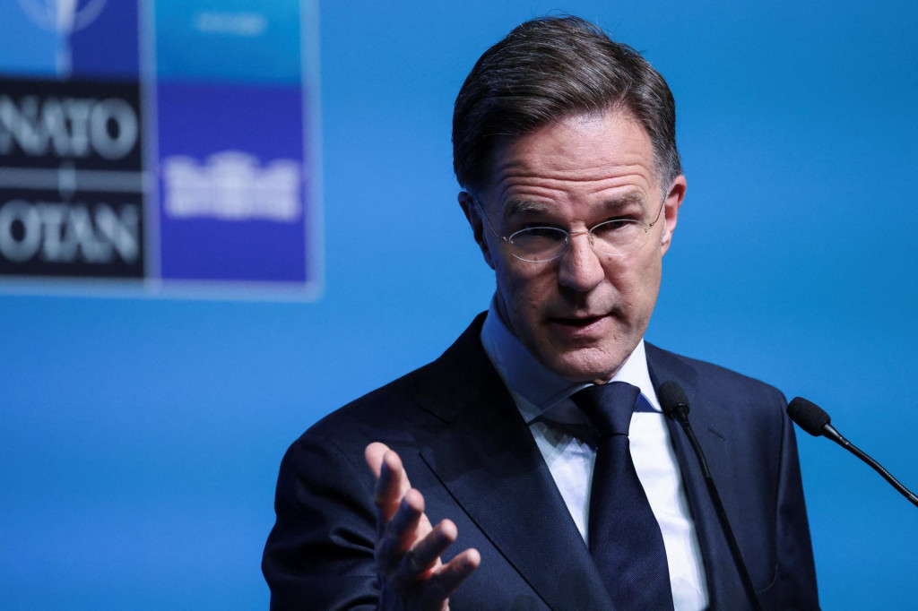 Gener&aacute;lny tajomn&iacute;k NATO Mark Rutte. FOTO: Reuters