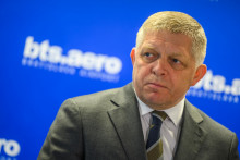 Predseda vl&aacute;dy SR Robert Fico (Smer-SD). FOTO: TASR/Jaroslav Nov&aacute;k