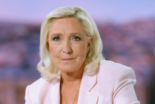 L&iacute;derka franc&uacute;zskej krajne pravicovej strany N&aacute;rodn&eacute; združenie Marine Le Penov&aacute;. FOTO: REUTERS