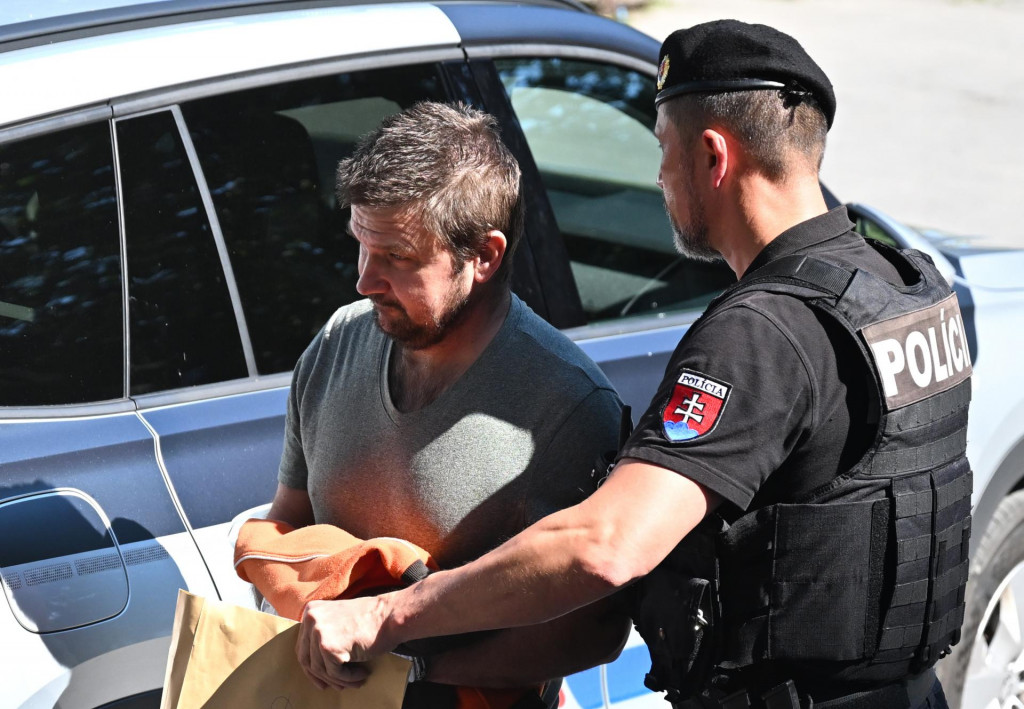 Obvinen&yacute; Tom&aacute;&scaron; V. FOTO: TASR/Franti&scaron;ek Iv&aacute;n