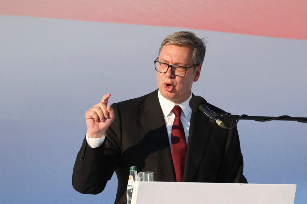 Srbsk&yacute; prezident Aleksandar Vučič. FOTO: REUTERS