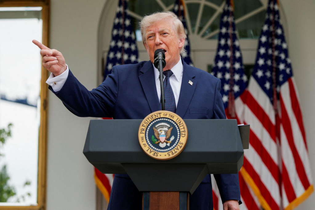 Americk&yacute; prezident Donald Trump. FOTO: Reuters
