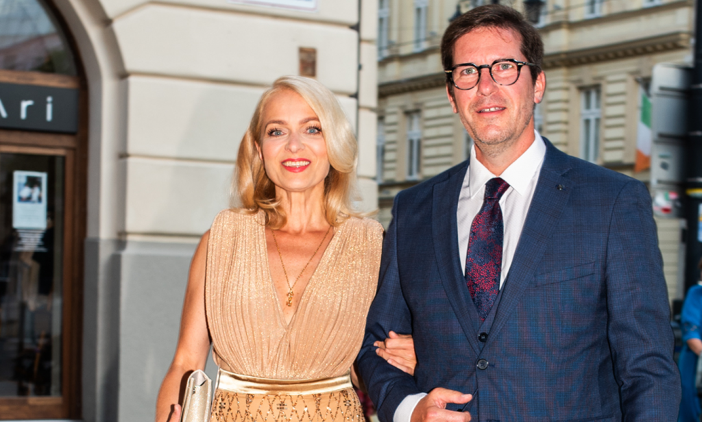 Jana Hospod&aacute;rov&aacute; s Ľubom&iacute;rom Čechovičom. Dnes už expartnerom.