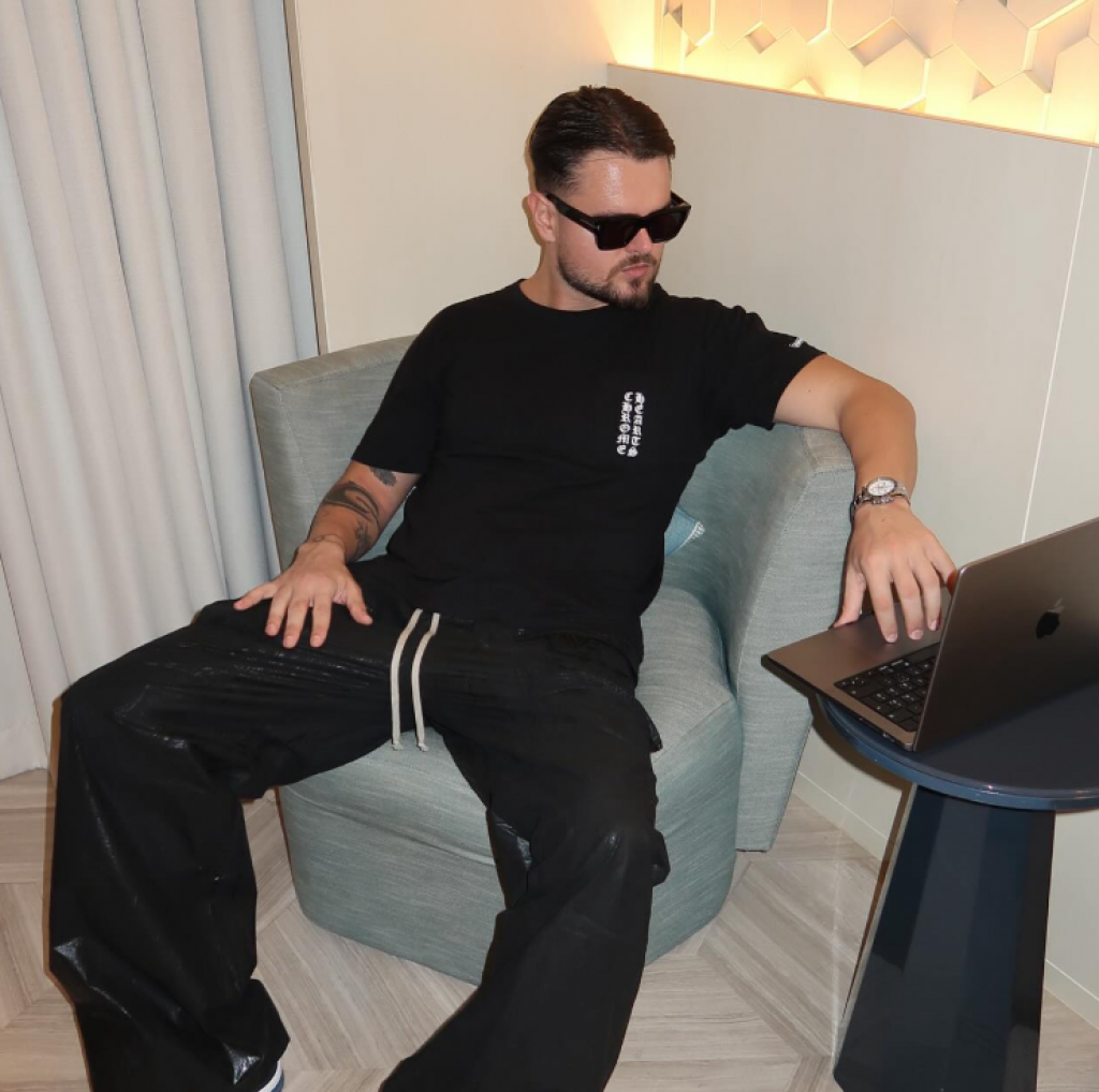 Tom&aacute;&scaron; &Scaron;tetiar alias Tisci. FOTO: Instagram/tiscinko