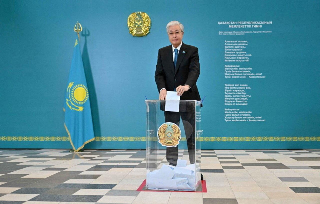 Kaza&scaron;sk&yacute;  prezident Kasym-Žomart Tokajev. FOTO: REUTERS