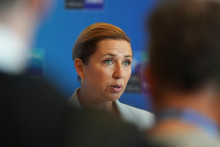 D&aacute;nska premi&eacute;rka Mette Frederiksenov&aacute;. FOTO: TASR/AP
