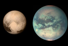 Pluto a Titan