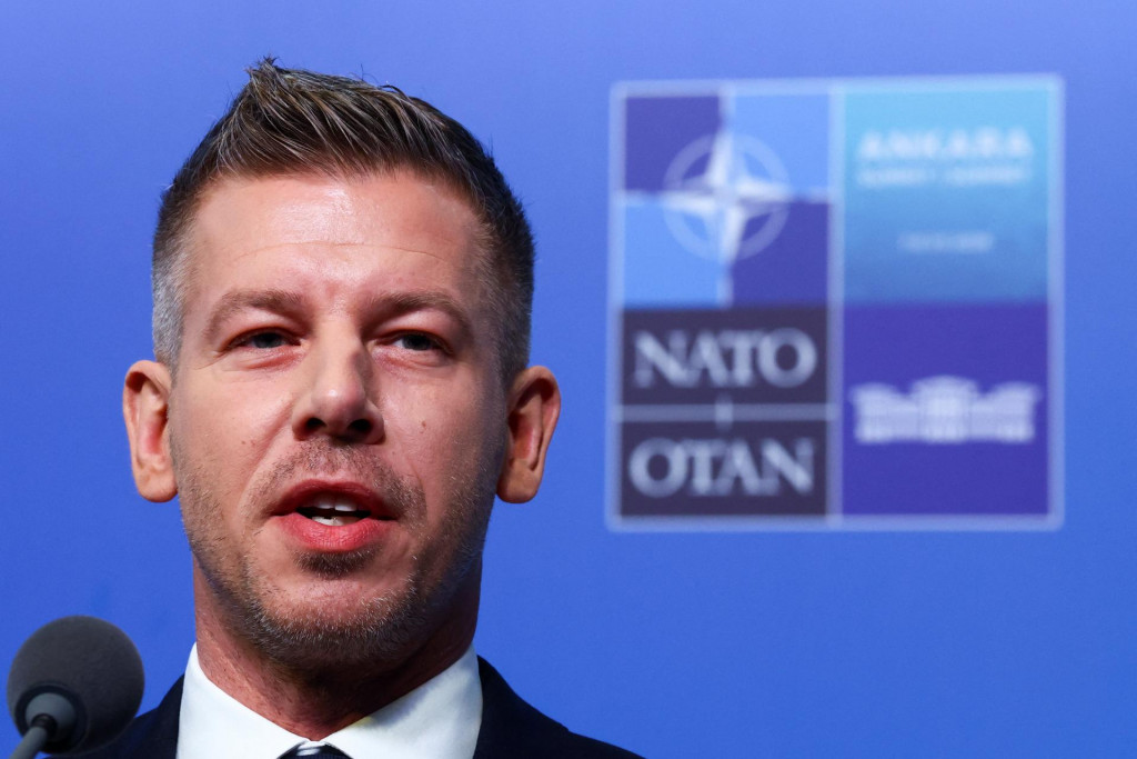 Maďarsk&yacute; premi&eacute;r Peter Magyar. FOTO: REUTERS