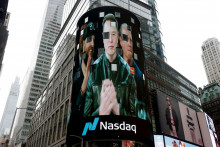 Gener&aacute;lny riaditeľ spoločnosti SpaceX Elon Musk v deň prvotnej verejnej ponuky akci&iacute; spoločnosti SpaceX v priestoroch Nasdaq MarketSite v New Yorku 12. j&uacute;na 2026. FOTO: Reuters