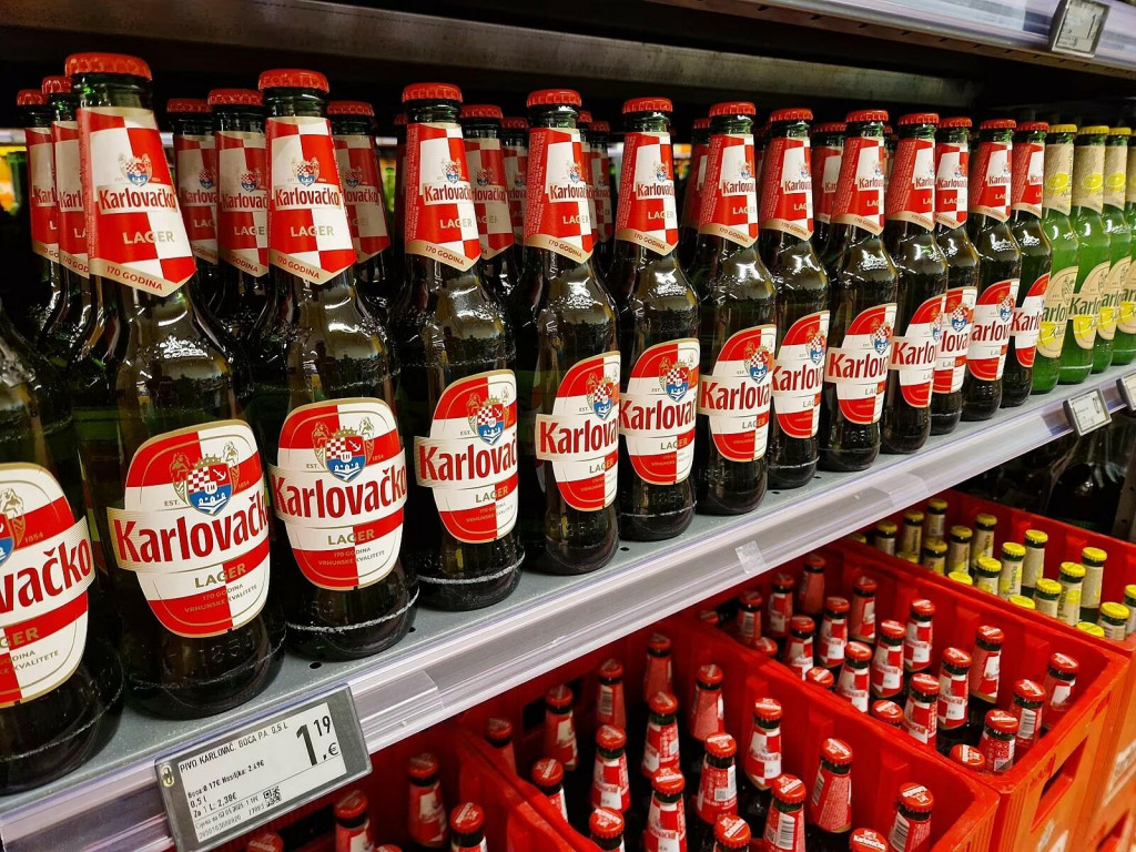 Pozreli sme sa na ceny v chorv&aacute;tskych supermarketoch. FOTO: Miroslava Sloupov&aacute;, iDNES.cz