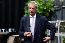 L&iacute;der Reform UK Nigel Farage. FOTO: REUTERS