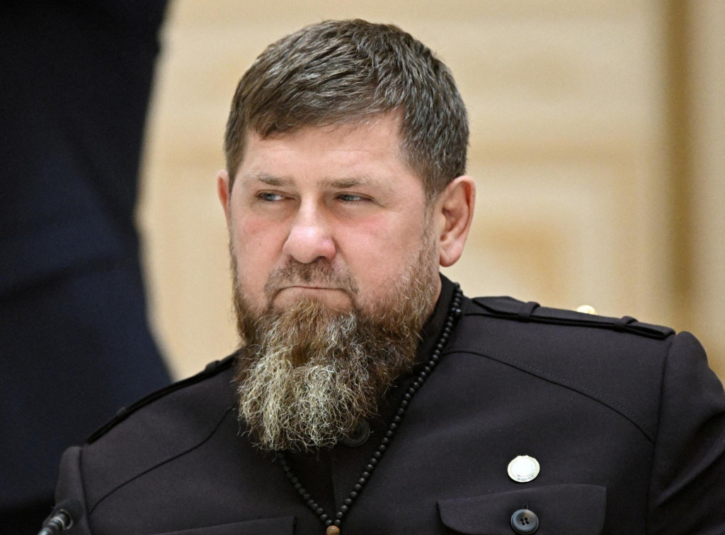 Čečensk&yacute; vodca Ramzan Kadyrov. FOTO: Reuters