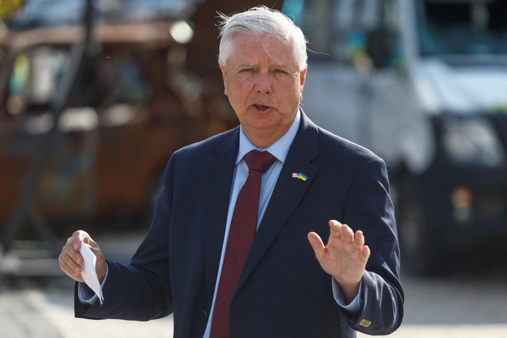 Americk&yacute; sen&aacute;tor Lindsey Graham. FOTO: Reuters