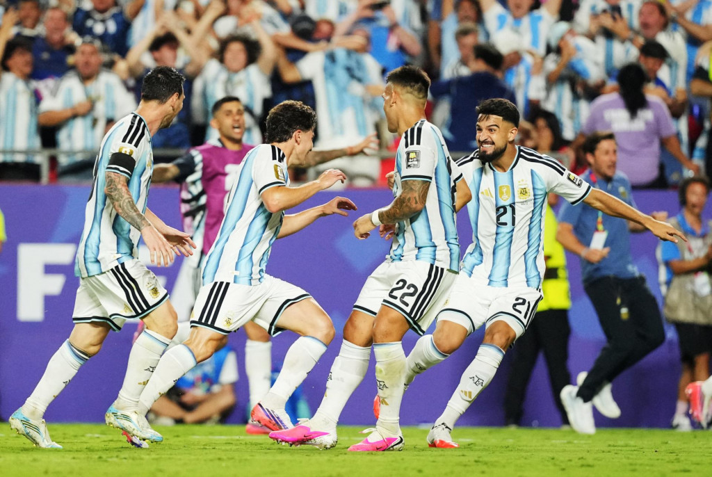 Argent&iacute;nski futbalisti. FOTO: Reuters