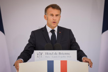 Franc&uacute;zsky prezident Emmanuel Macron. FOTO: TASR/AP