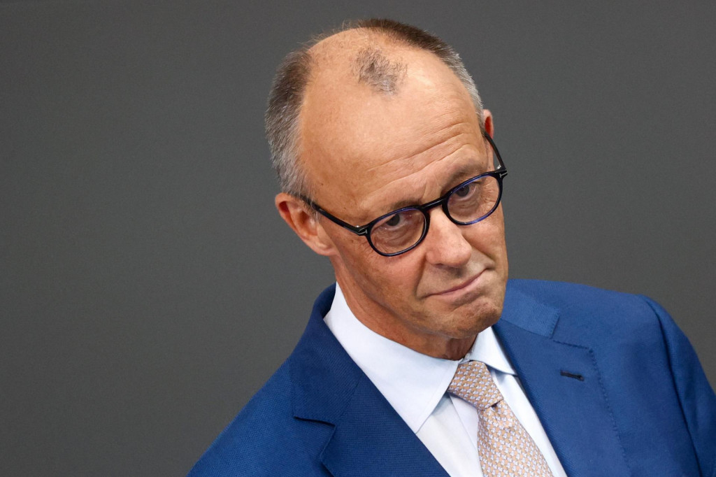 Nemeck&yacute; kancel&aacute;r Friedrich Merz. FOTO: Reuters