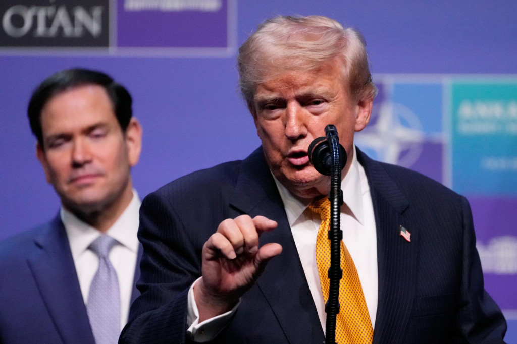 Americk&yacute; prezident Donald Trump. FOTO: TASR/AP
