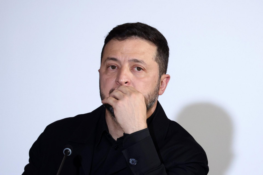 Ukrajinsk&yacute; prezident Volodymyr Zelenskyj. FOTO TASR/AP
