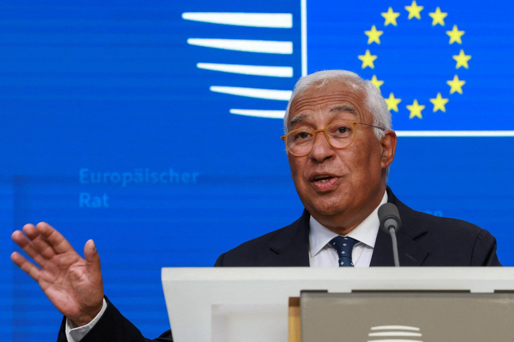 Predseda Eur&oacute;pskej rady Ant&oacute;nio Costa. FOTO: REUTERS