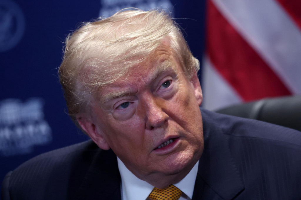 Americk&yacute; prezident Donald Trump. FOTO: TASR/AP