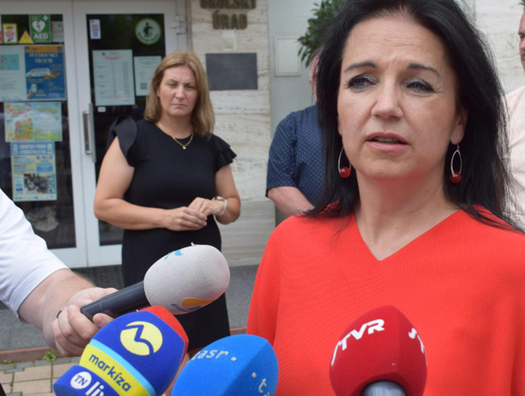 Na sn&iacute;mke prim&aacute;torka P&uacute;chova Katar&iacute;na Henekov&aacute;. FOTO: TASR/Radoslav Varga