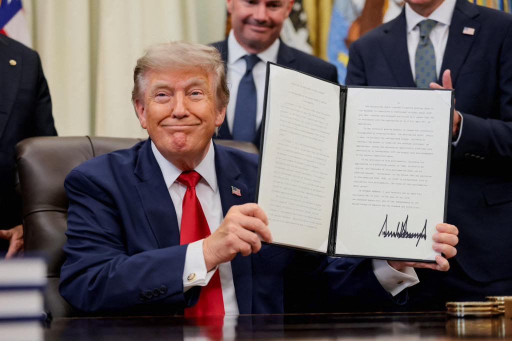 Americk&yacute; prezident Donald Trump. FOTO: Reuters