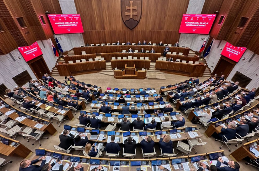 N&aacute;rodn&aacute; rada Slovenskej republiky. FOTO: TASR/J. Nov&aacute;k