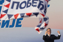 Srbsk&yacute; prezident Aleksandar Vučič. FOTO: Reuters