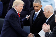 Donald Trump, Barack Obama a Joe Biden vl&aacute;dli Bielemu domu od janu&aacute;ra 2009 až dosiaľ. FOTO: REUTERS