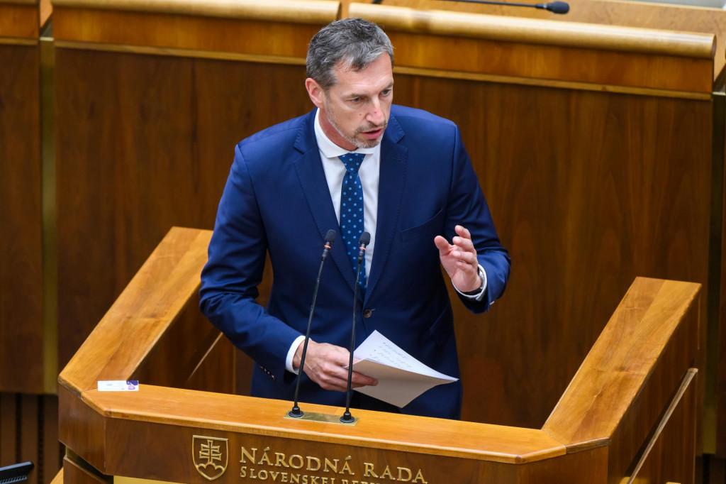 Poslanec NRSR Milan Majersk&yacute; (KDH). FOTO TASR