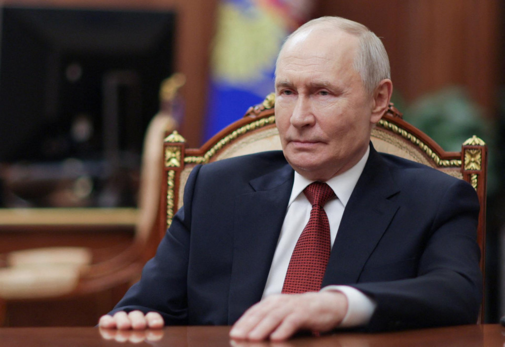 Rusk&yacute; prezident Vladimir Putin. FOTO: REUTERS