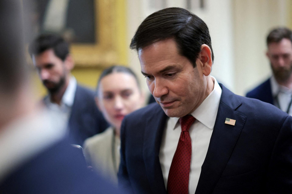 Americk&yacute; minister zahraničn&yacute;ch vec&iacute; Marco Rubio. FOTO: REUTERS