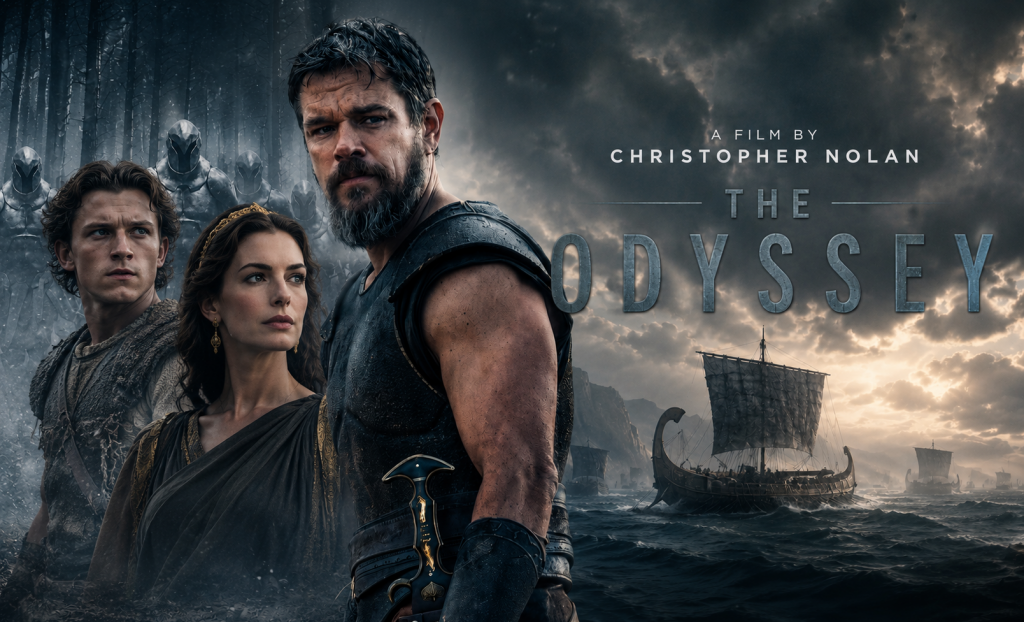 Oscarov&yacute; režis&eacute;r Christopher Nolan prich&aacute;dza s nov&yacute;m v&yacute;pravn&yacute;m filmom Odysea. Aj hereck&eacute; obsadenie je doslova veľkolep&eacute;.