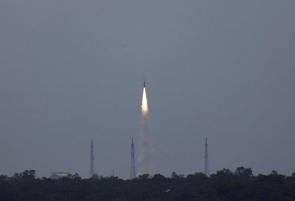 Indick&aacute; spoločnosť Skyroot Aerospace vyslala svoju raketu Vikram-1 na n&iacute;zku obežn&uacute; dr&aacute;hu. FOTO: Reuters