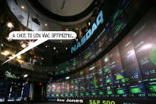 Optimizmus na Wall Street bol v treťom j&uacute;lovom t&yacute;ždni ako na hojdačke a veselosť vystriedal sm&uacute;tok. FOTO: Ľubom&iacute;r Kotrha