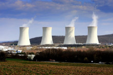 Na sn&iacute;mke jadrov&aacute; elektr&aacute;reň v Mochovciach. FOTO: TASR/J&aacute;n Kro&scaron;l&aacute;k