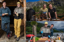 V divočine aj v luxuse. Koc&aacute;k s Martinovičom prin&aacute;&scaron;aj&uacute; v novej rel&aacute;cii Tatry na tanieri.
