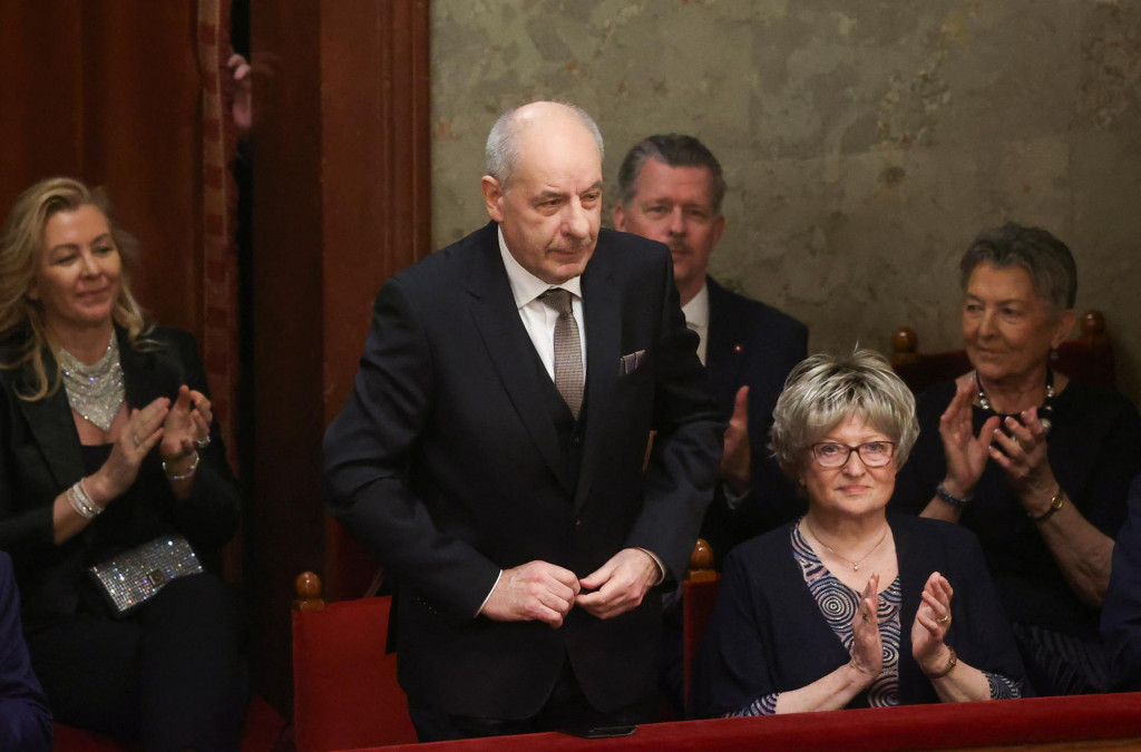 Odvolan&yacute; maďarsk&yacute; prezident Tam&aacute;s Sulyok. FOTO: Reuters
