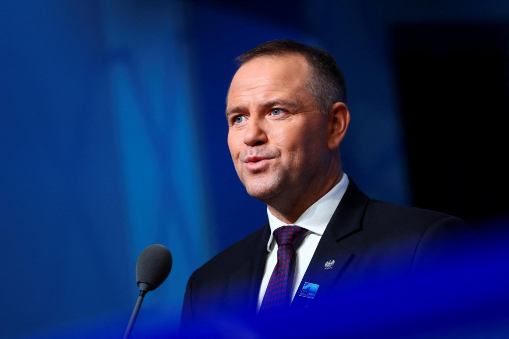 Na sn&iacute;mke poľsk&yacute; prezident Karol Nawrocki. FOTO: REUTERS